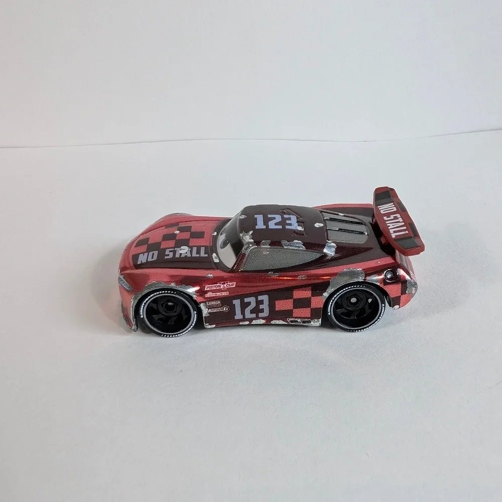 Disney Pixar Cars No Stall Jonas Revera Next Gen Diecast Red Metallic 123